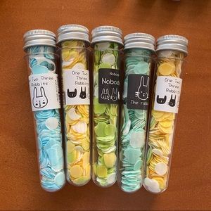 Portable tube soap sheets